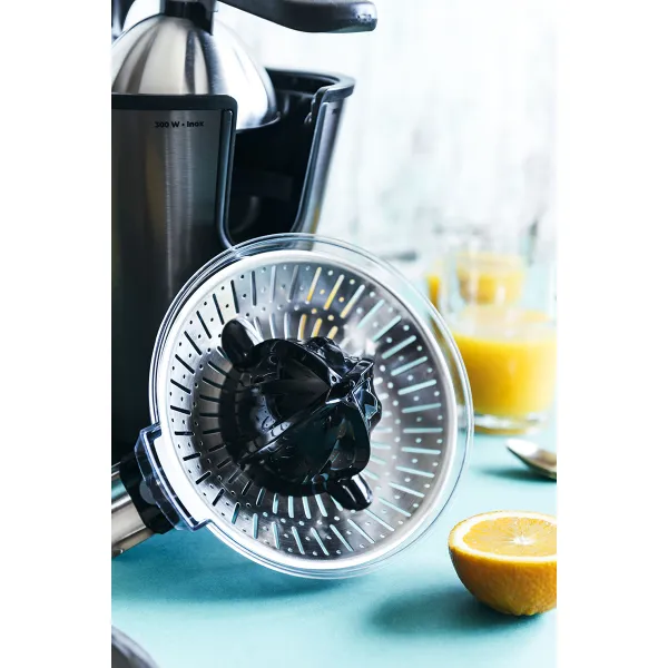 Inox citrus juicer with handle EX1057