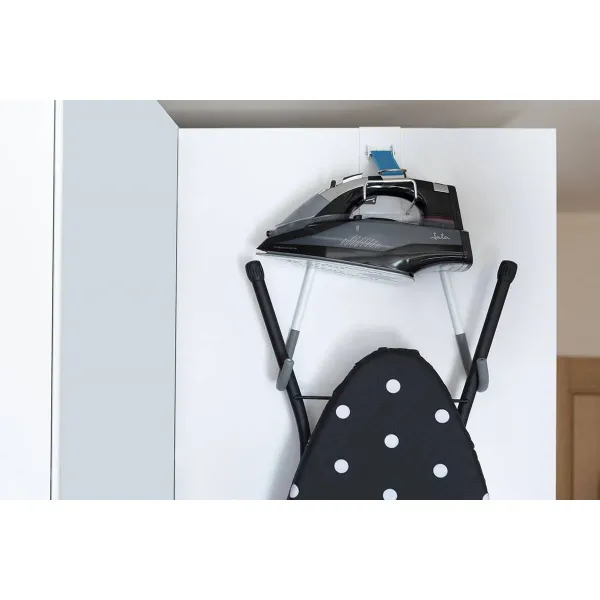 Ironing board and steam iron organizer. HPLA8115
