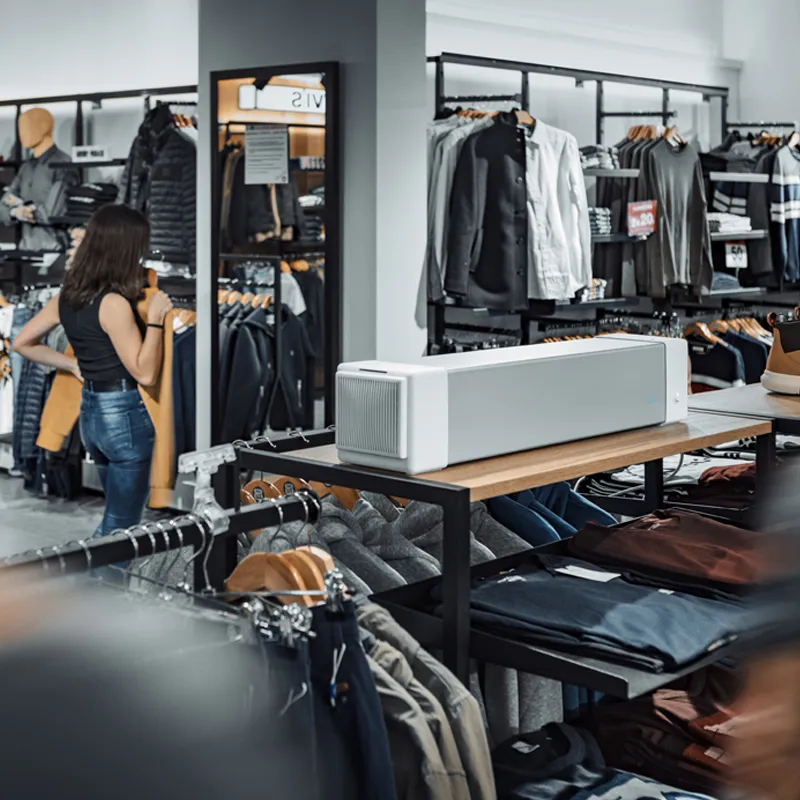 Air purifier with UV-C lamps JEGA1001