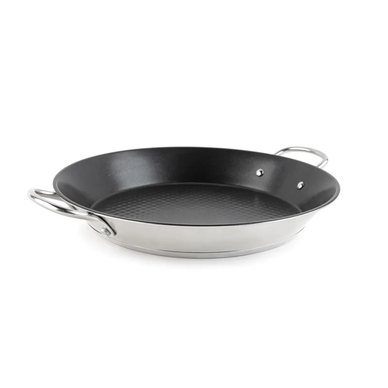 Stainless steel paella pan 'La Garrotxa'...