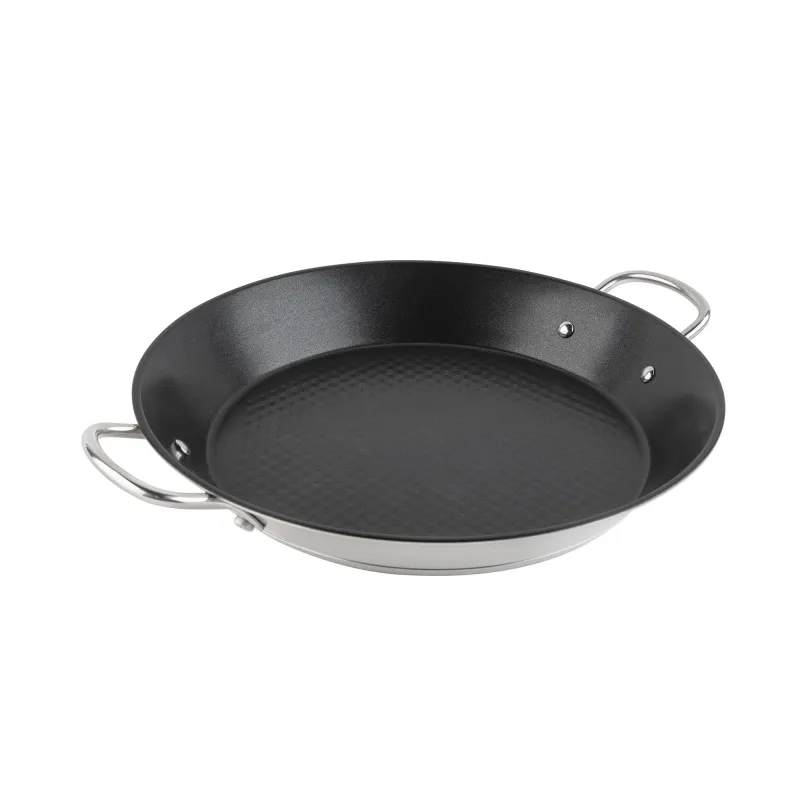 Stainless steel paella pan 'La Garrotxa'...