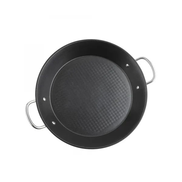 Stainless steel paella pan 'La Garrotxa' HPAE2138 / HPAE2132