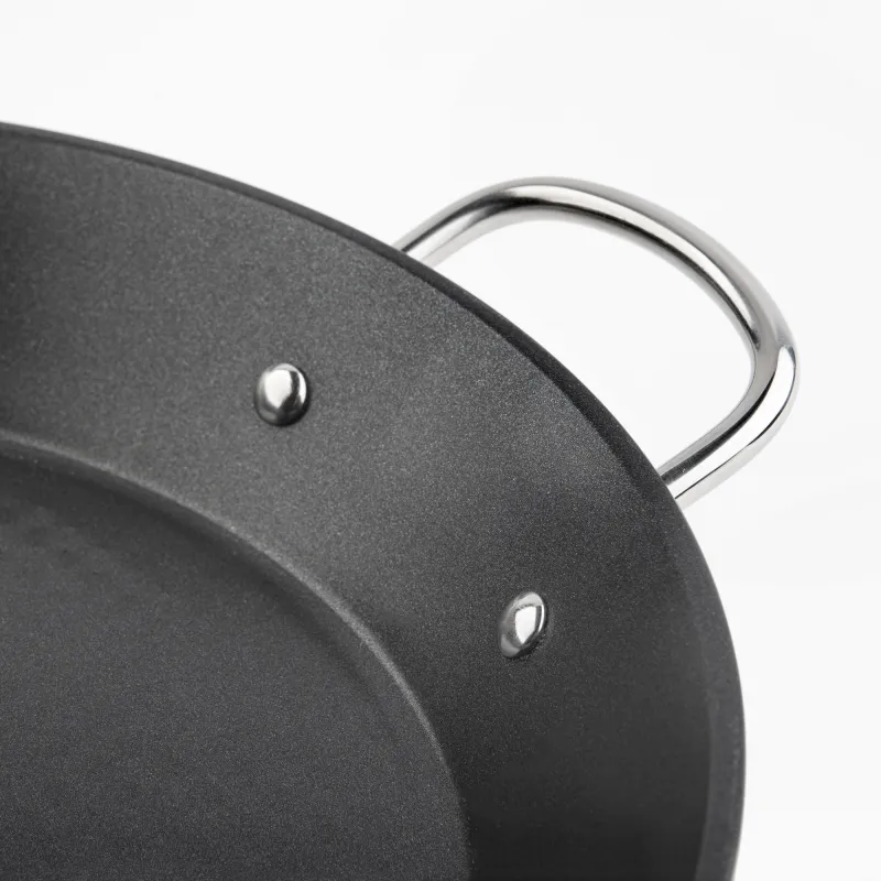 Stainless steel paella pan 'La Garrotxa'...
