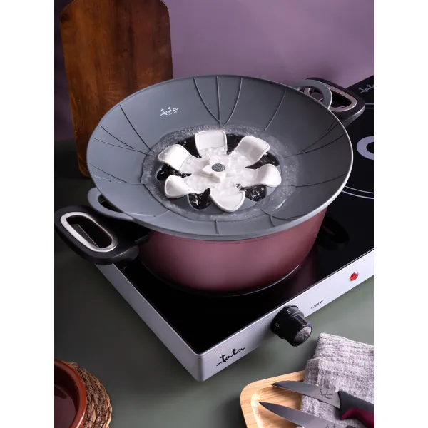 Spill stopper and steamer lid HACC4533