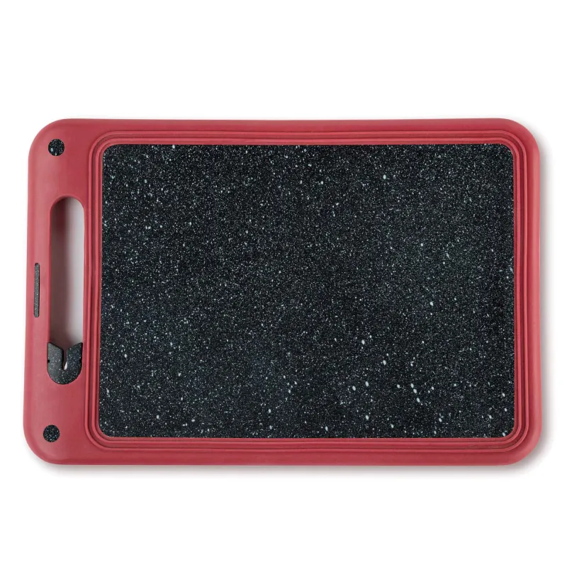 Cutting board with knife sharpener HACC4531