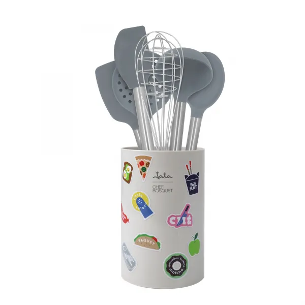 Set of utensils and support HACC5460