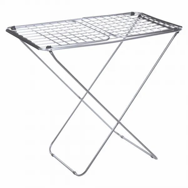 Folding aluminum clothing dryer with wings HTEN2375