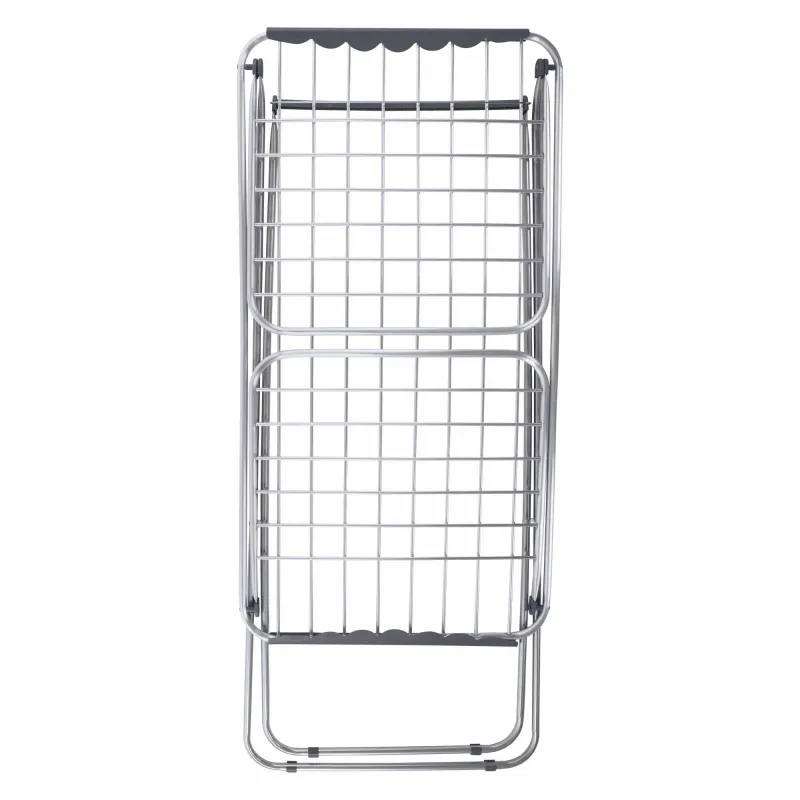 Folding aluminum clothing dryer with wings...