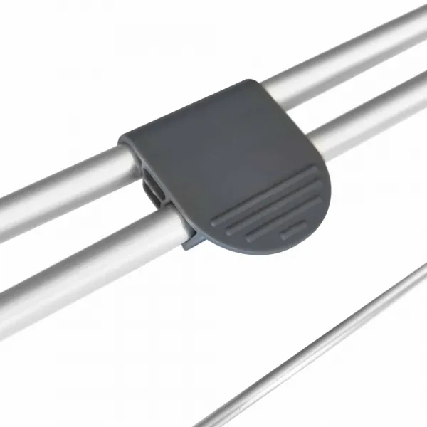 Folding aluminum clothing dryer with wings HTEN2375