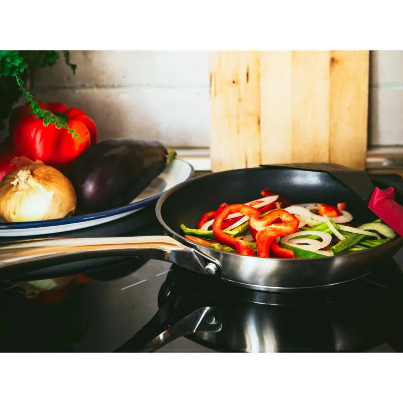 Stainless steel frying pan La Garrotxa HSAR2118...