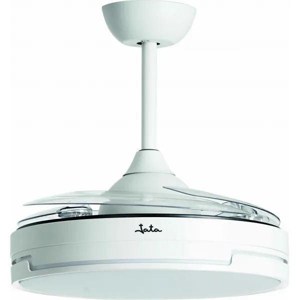 Ventilador de techo con luz y aspas retráctiles JVTE4240
