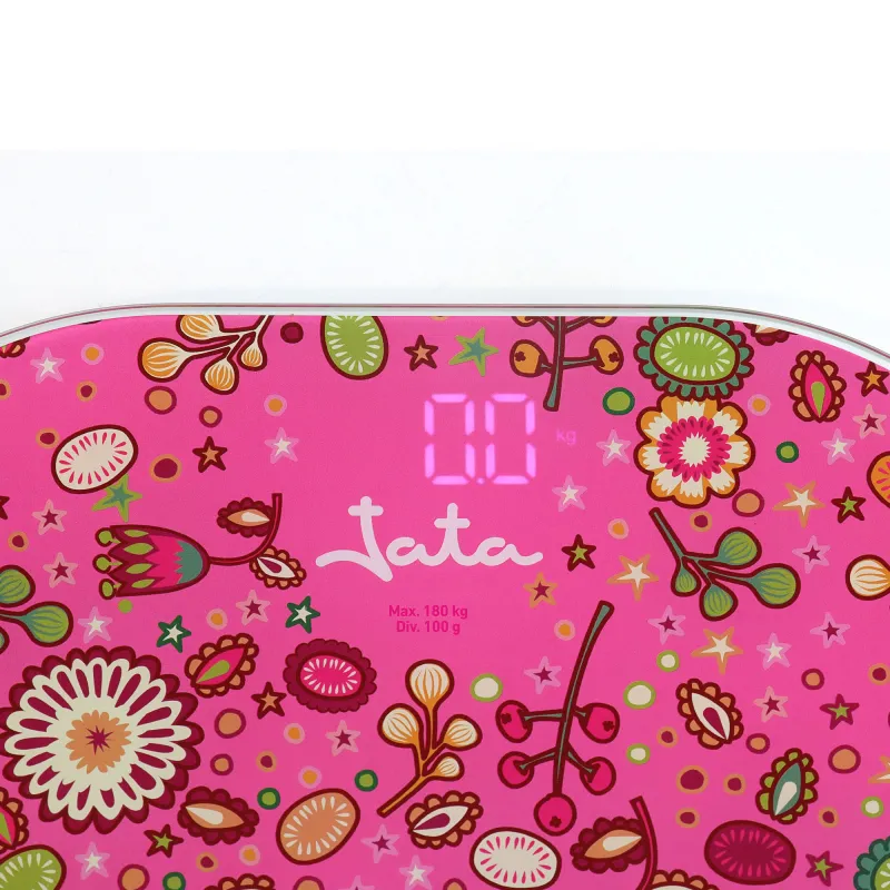 Báscula electrónica de vidrio