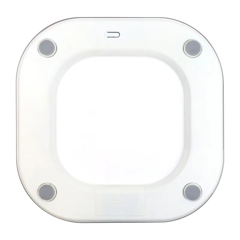 Báscula electrónica de vidrio