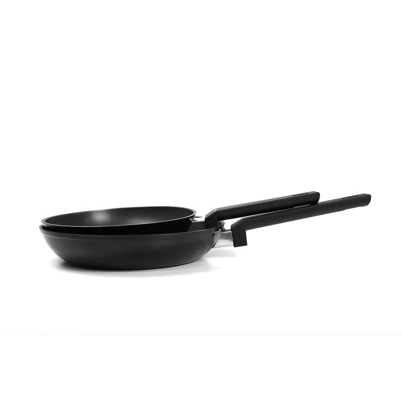 Set of 2 forged aluminum pans HSAR2402