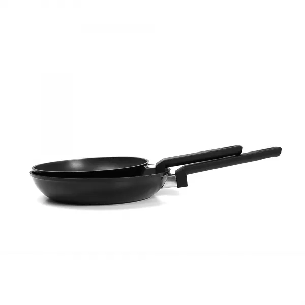 Set of 2 forged aluminum pans HSAR2402