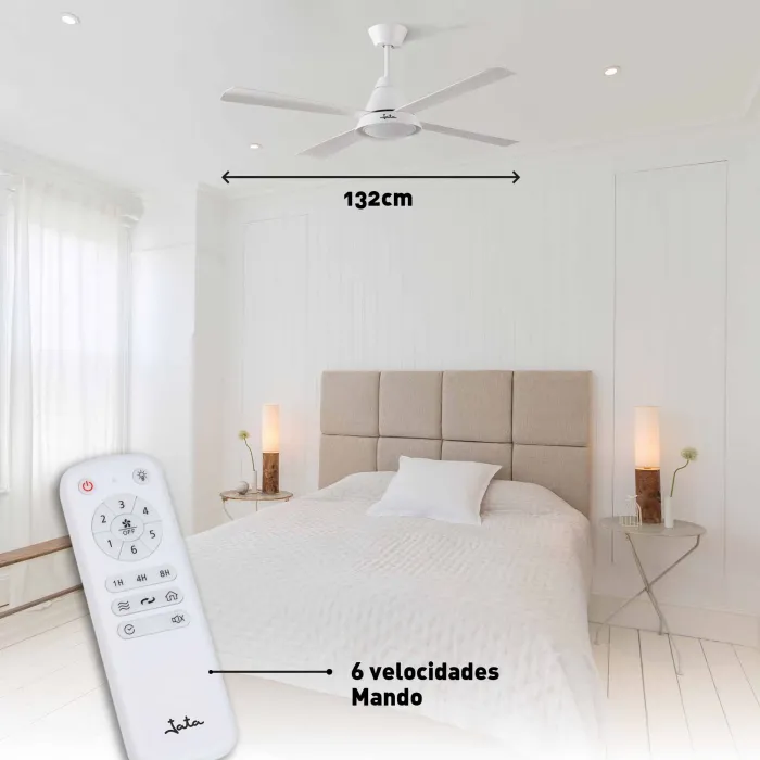 Ventilador de techo con luz JVTE4235 2