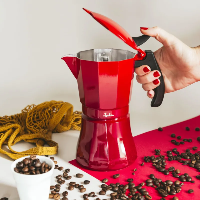 Induction italian coffee maker  Vulcano...