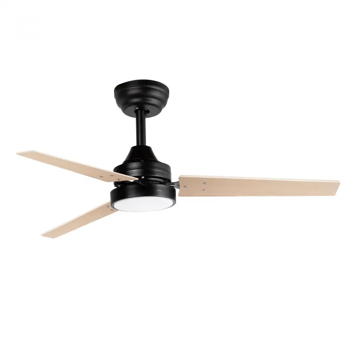 Ceiling fan with wooden blades JVTE4250