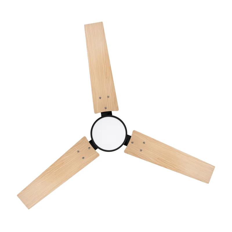 Ceiling fan with wooden blades JVTE4250