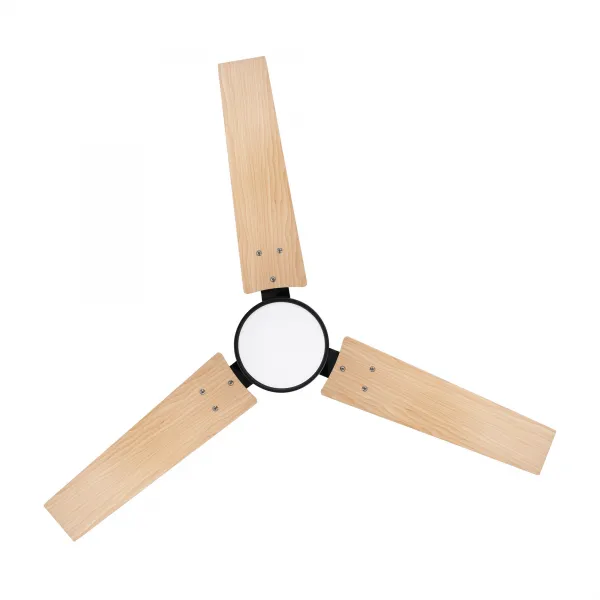 Ceiling fan with wooden blades JVTE4250