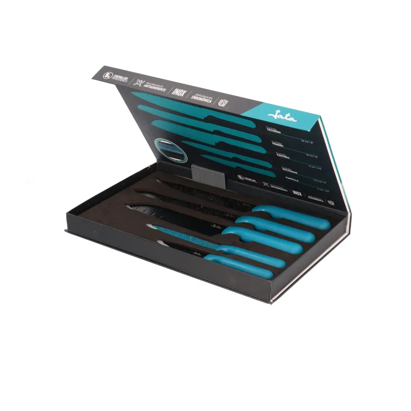 Set of 5 kitchen knives HACC4503