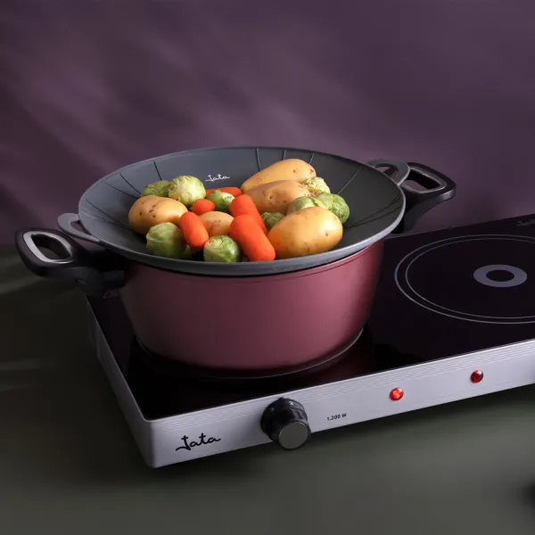 Spill stopper and steamer lid HACC4533