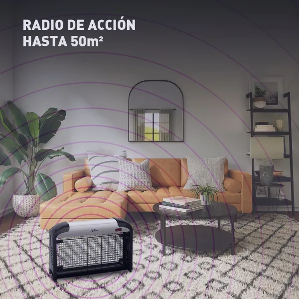 Electric insect killer with remote control MELI0620