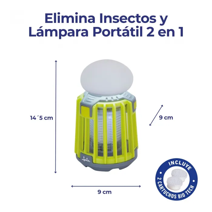 2 in1 Insect Remover / Portable Lamp MIB9V 2
