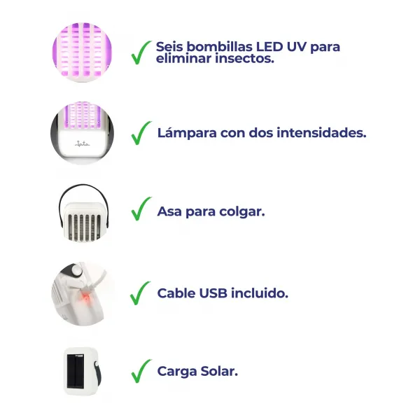 Insect killer and solar lantern 2 in 1 MOST3513