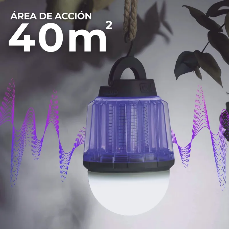 Elimina insectos / Lámpara portátil MOST3546