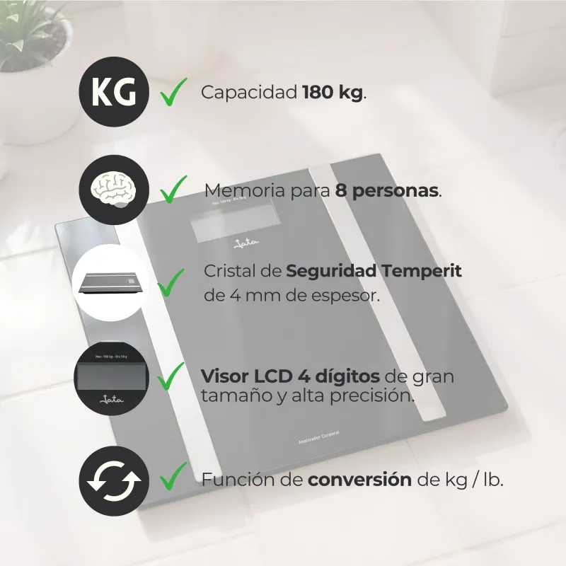 Body Analizer Bathroom Scale HBAS2531