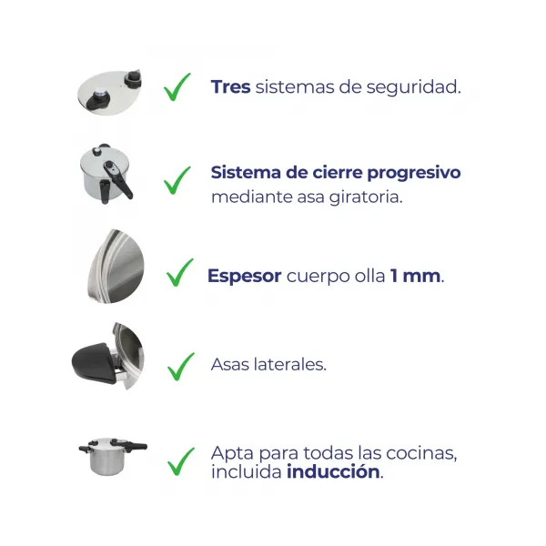 Classic Pressure Cooker Expres 4 L HOLL2224