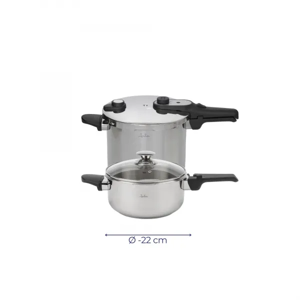 4+7L Express Pressure Cooker Duo Set HOLL2547