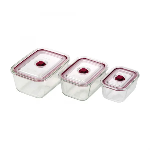 Tempered glass containers HREC4204