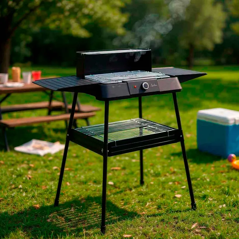 Electric barbecue with standing JEBQ1001