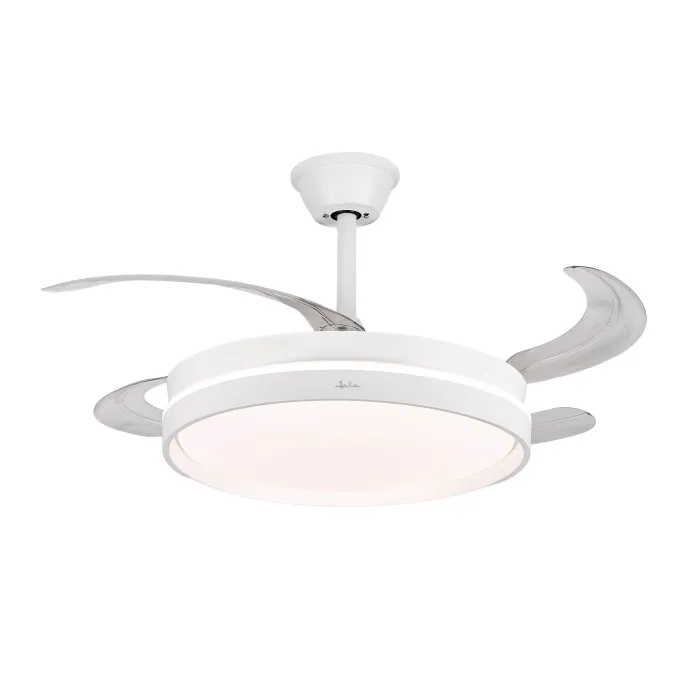 Ventilador de Techo con Aspas Retráctiles y Lámpara JVTE4242