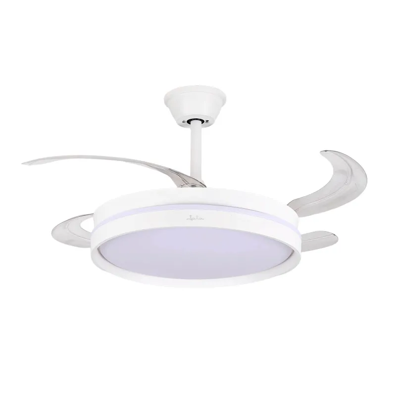 Ventilador de Techo con Aspas Retráctiles y...
