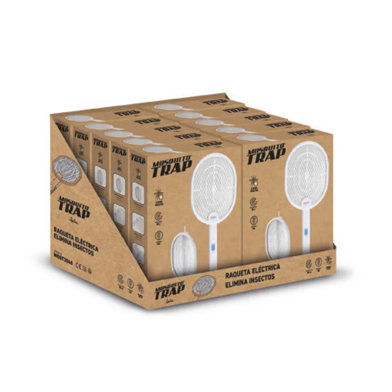 Raqueta eléctrica elimina insectos MOST3540