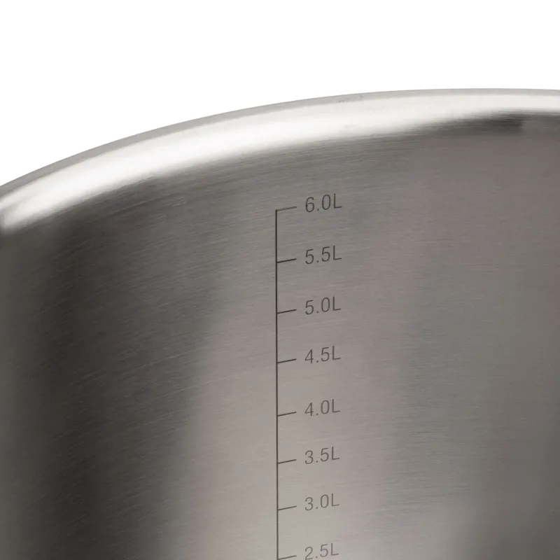 Stackable Stainless Steel Pot Set - 3 Pieces...