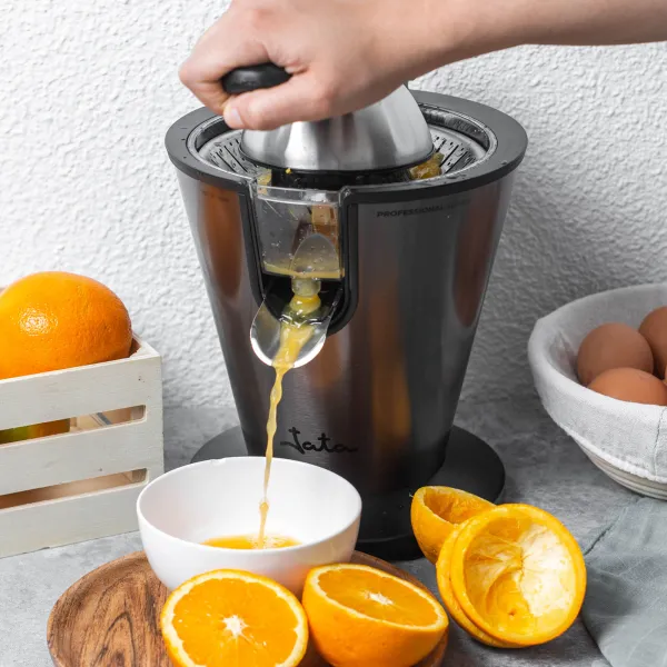 Inox citrus juicer with handle EX1057