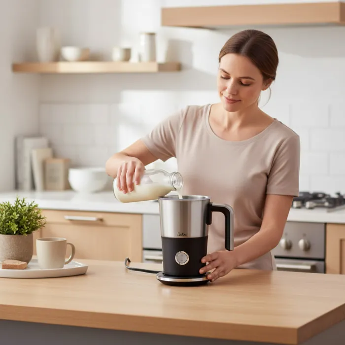 Milk frother and warmer JECL1900 2