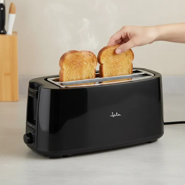 Long double slot toaster JETT1585