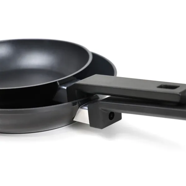 Set of 3 forged aluminum pans HSAR2403