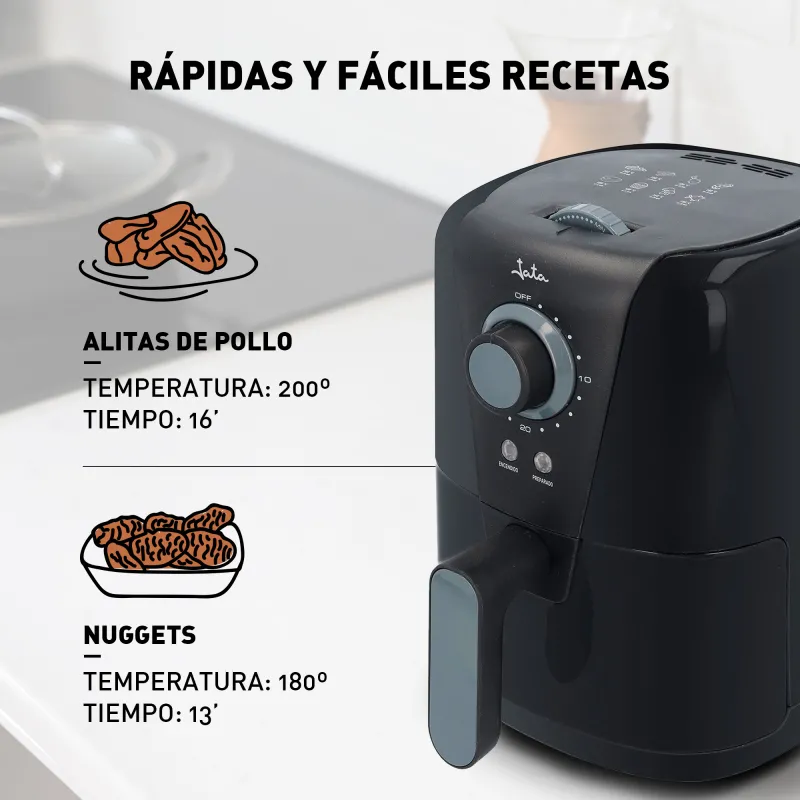 Oil free deep fryer JEFR1221