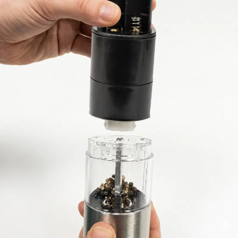 Electric Automatic Salt and Pepper Grinder...