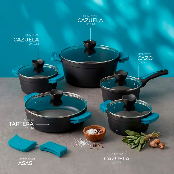 Cazo / Cazuelas de Aluminio Fundido Full Induction... 2