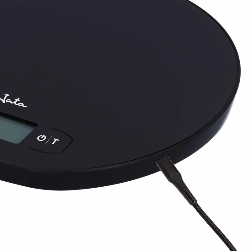 Electronic kitchen scale without batteries...